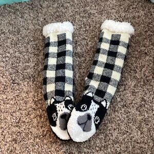 Cute soft dog socks